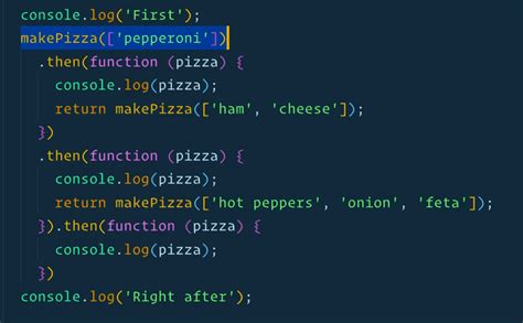 JavaScript Promises .